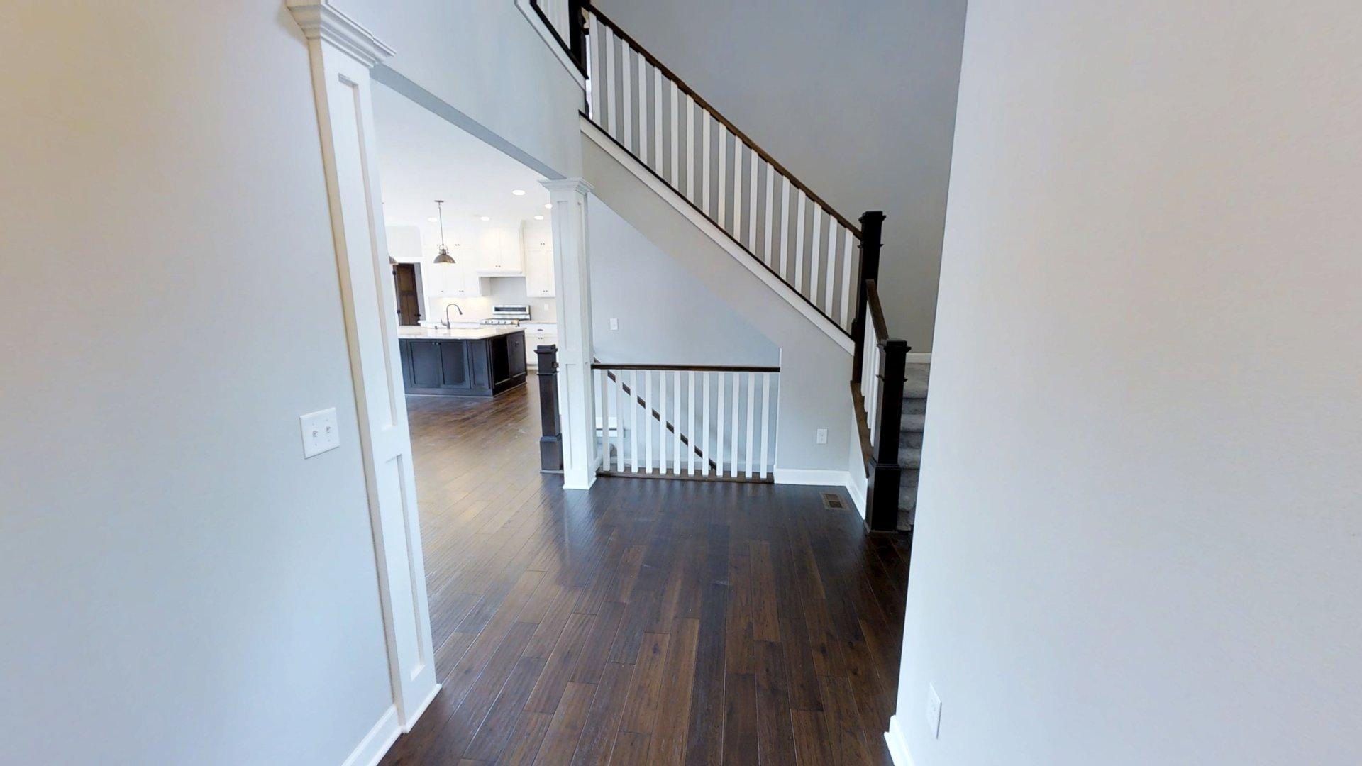 Open Staircase and Main Level