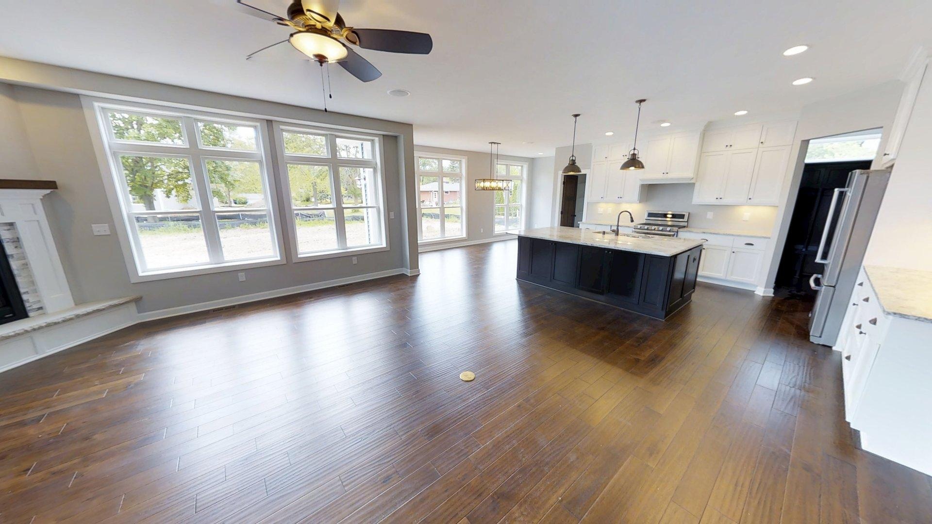 Great Room and Kitchen