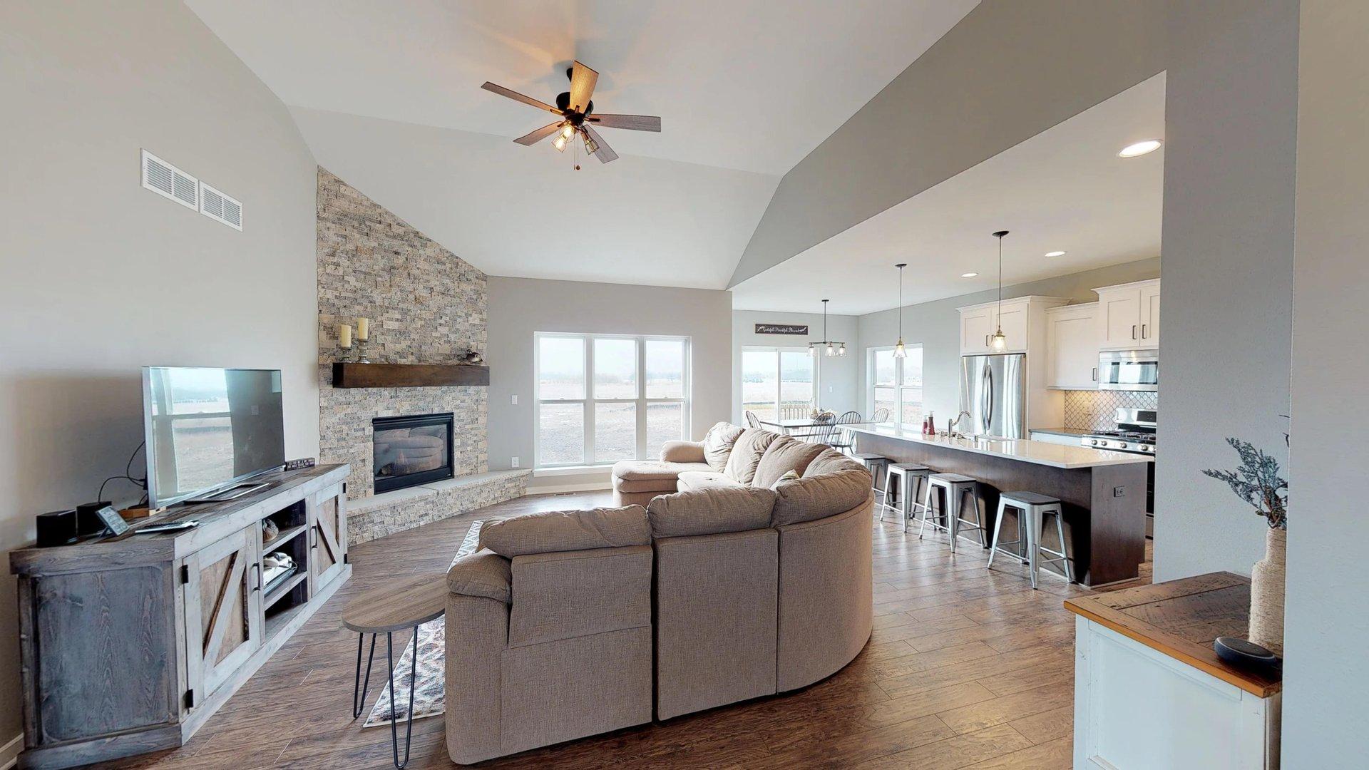 Vaulted Great Room