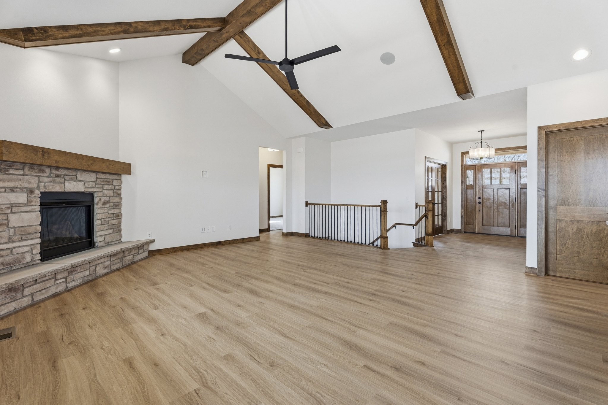 Great Room Beams