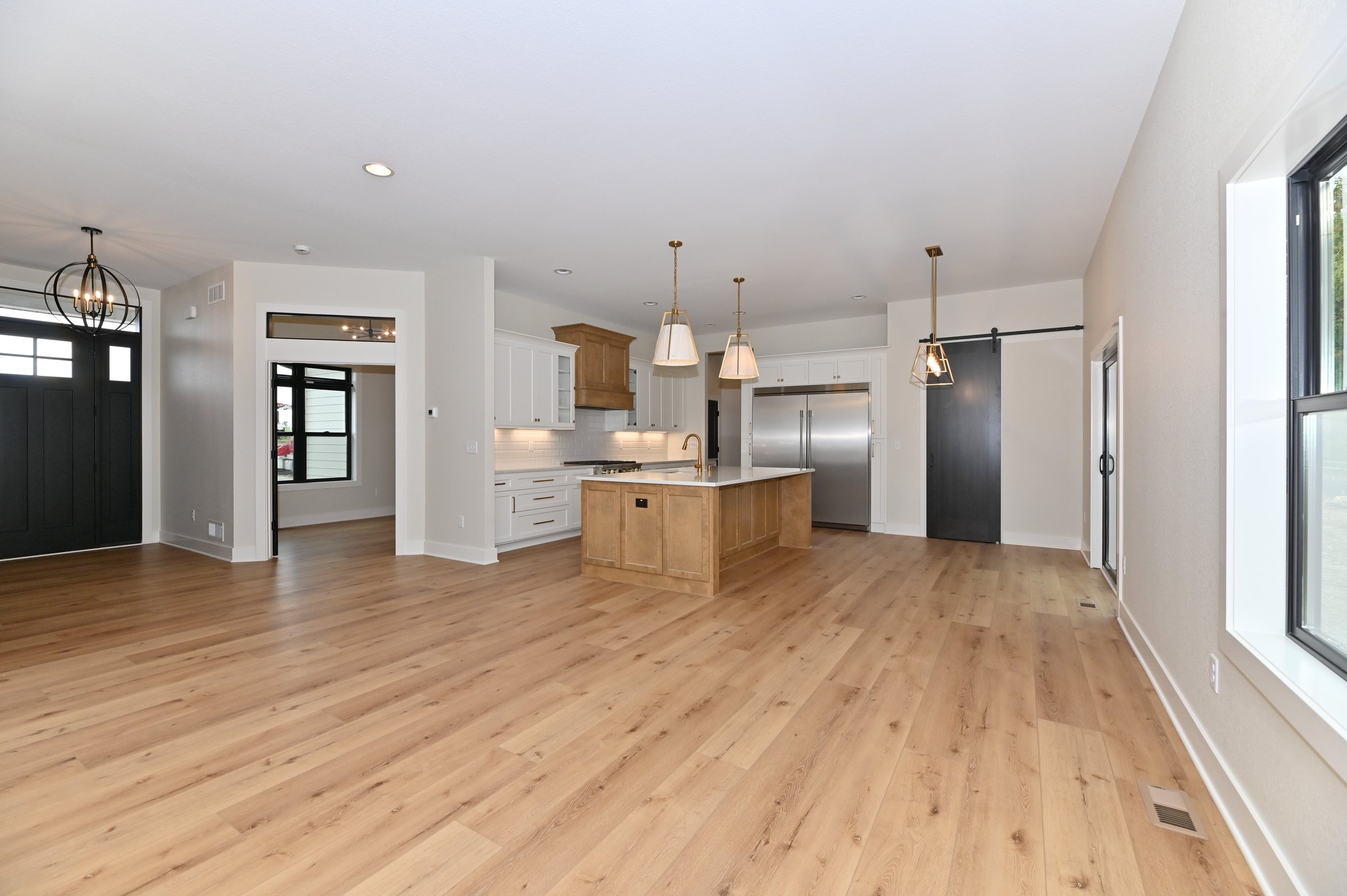 Open Kitchen and Living