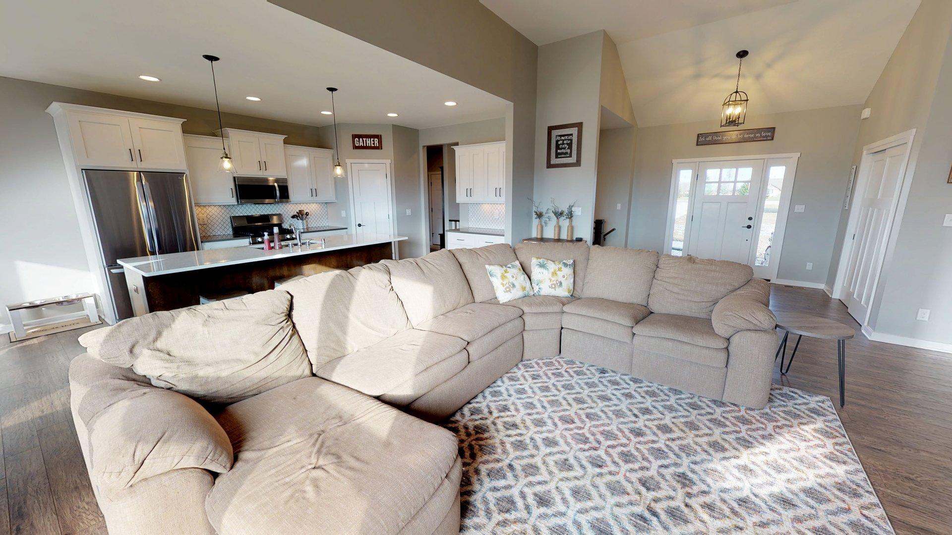 Great Room and Kitchen