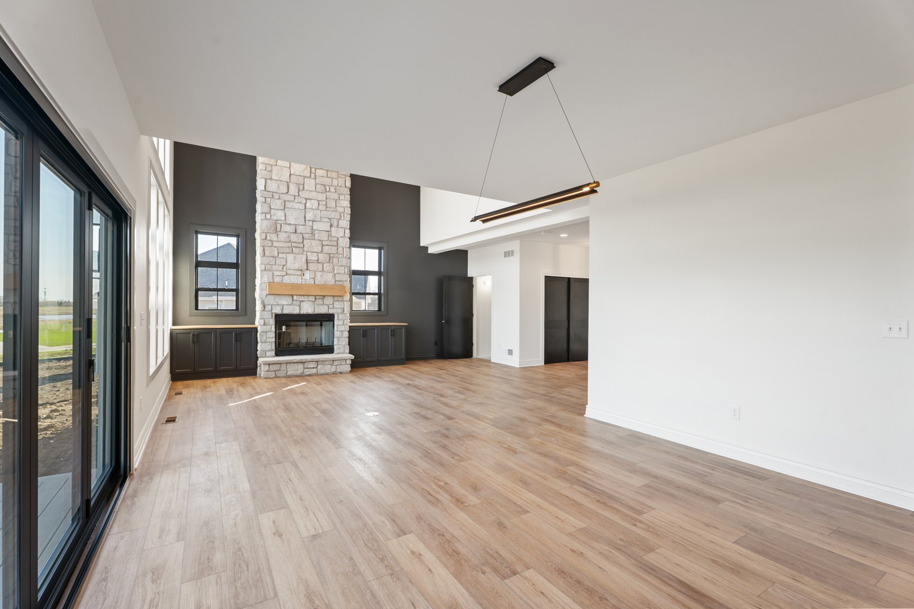Living Room to Kitchen