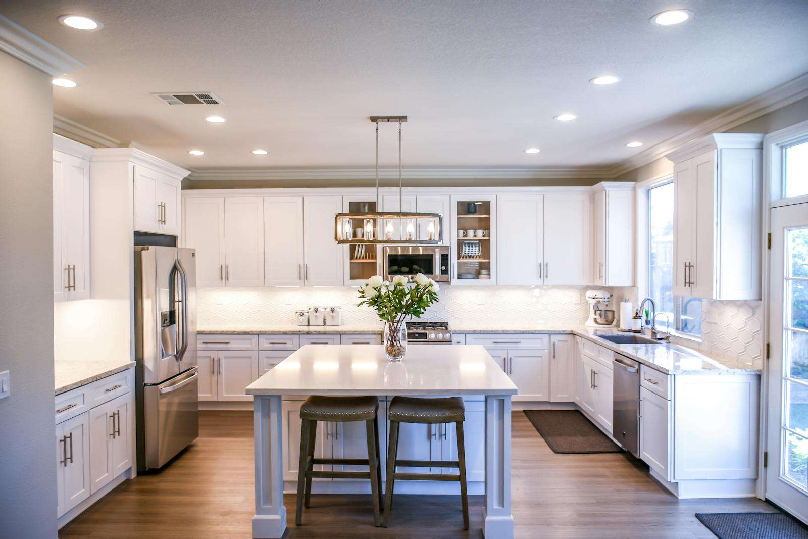 Photo by Mark White Wooden Cupboards
