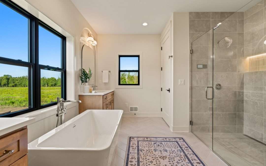 Creating a Luxurious Spa-Like Bathroom in Your Custom Home