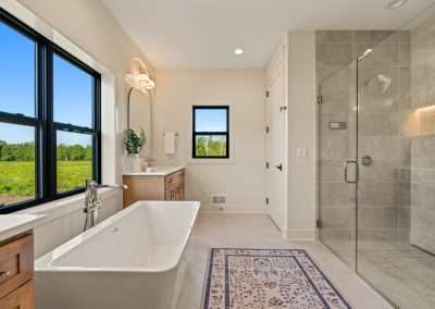 Spa-like bathroom