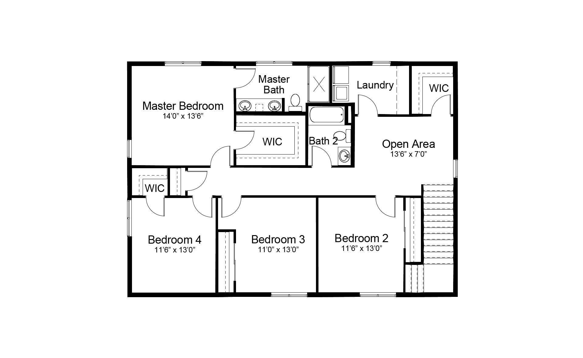 Norah 2nd Floor Plan
